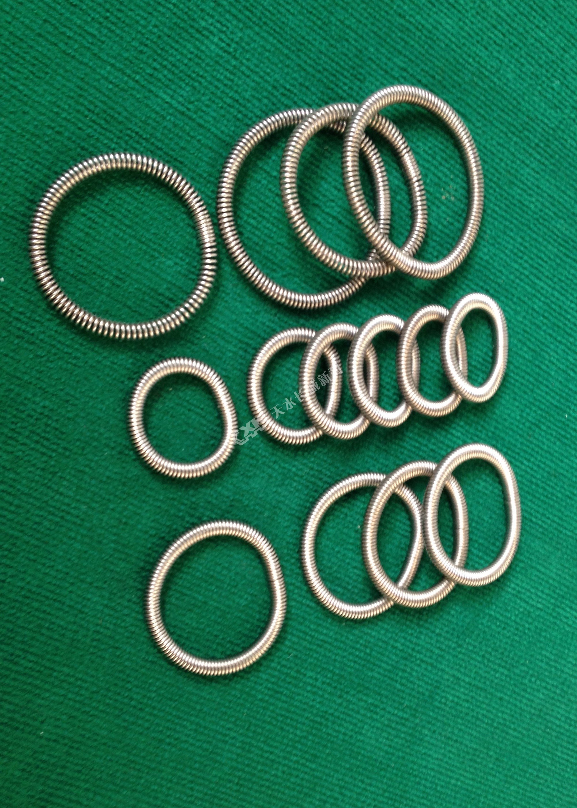 梅花触头捆绑弹簧